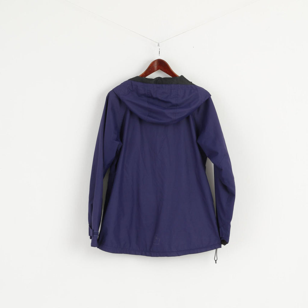 Norheim Femmes XL Veste Violet Léger Réfléchissant Extérieur À Capuche Zip Up Top