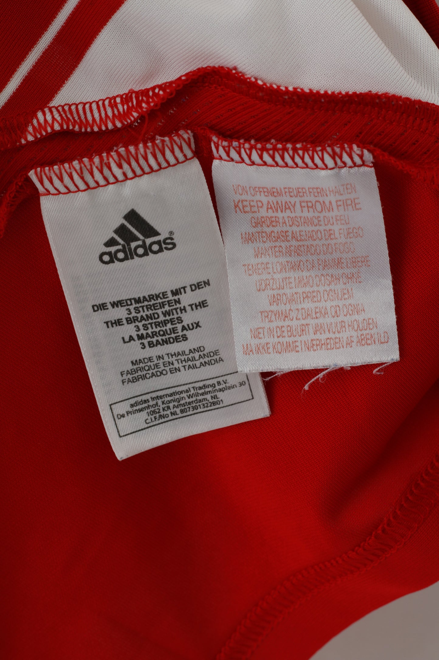 Adidas Bayern Munchen Boys 16 Age 176 Shirt Red German Football Club Jersey Top