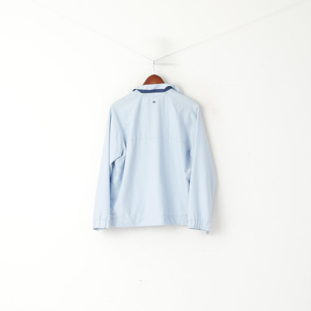 Ellesse Donna 16 38'' M Giacca pullover Blu chiaro Sport Zip Neck Top attivo