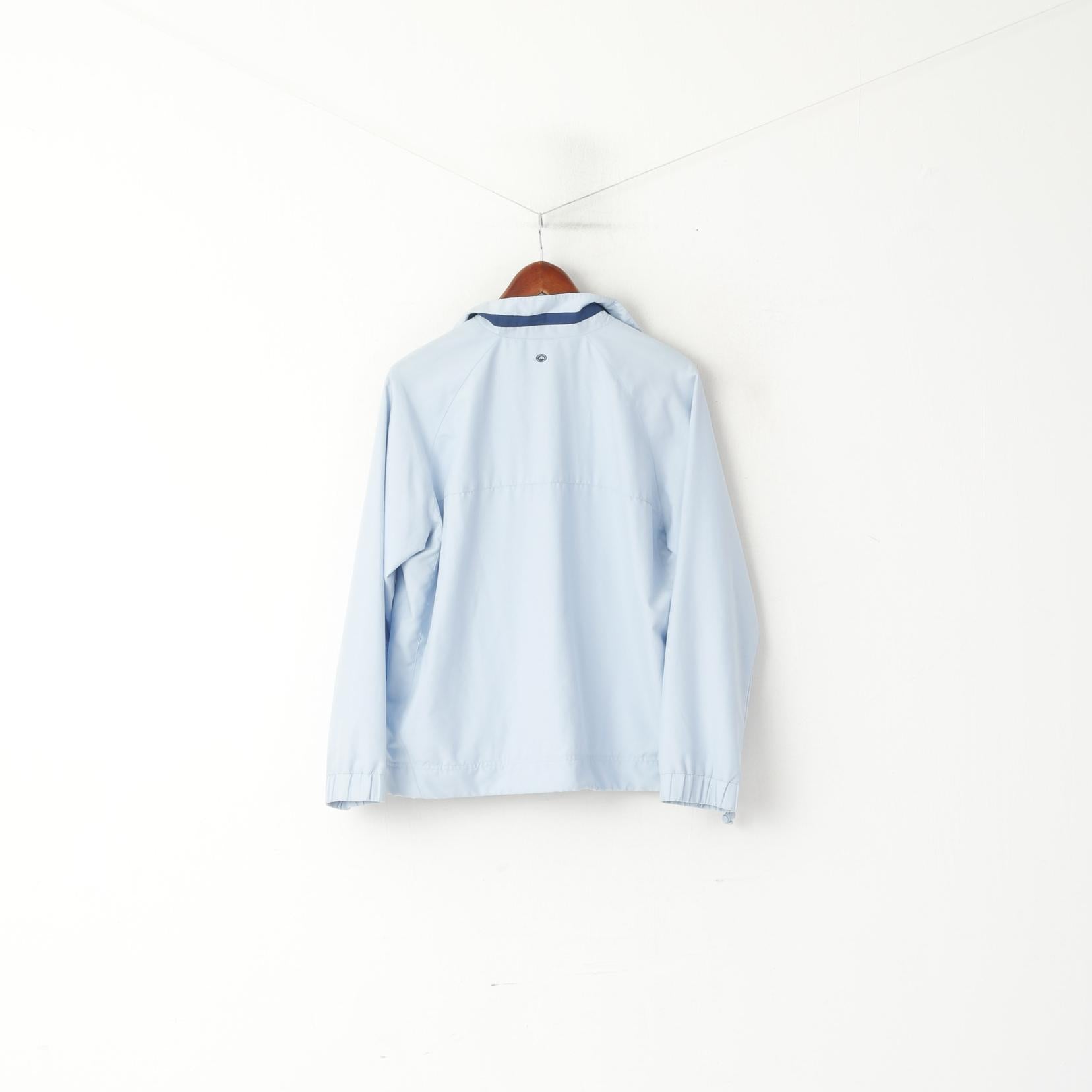 Ellesse Donna 16 38'' M Giacca pullover Blu chiaro Sport Zip Neck Top attivo