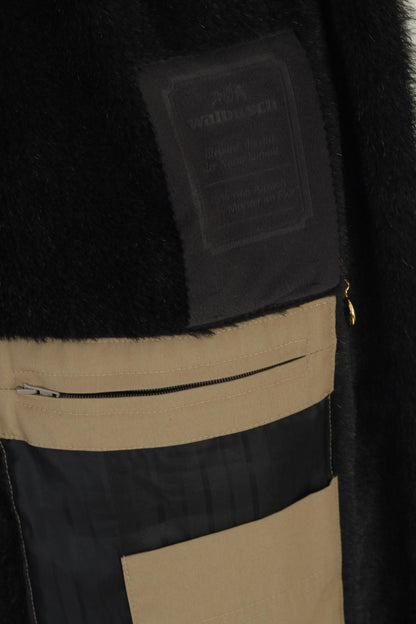 Walbusch Women 46 18 XXL Coat Beige Alpaca Buttoned Classic Casual Jacket