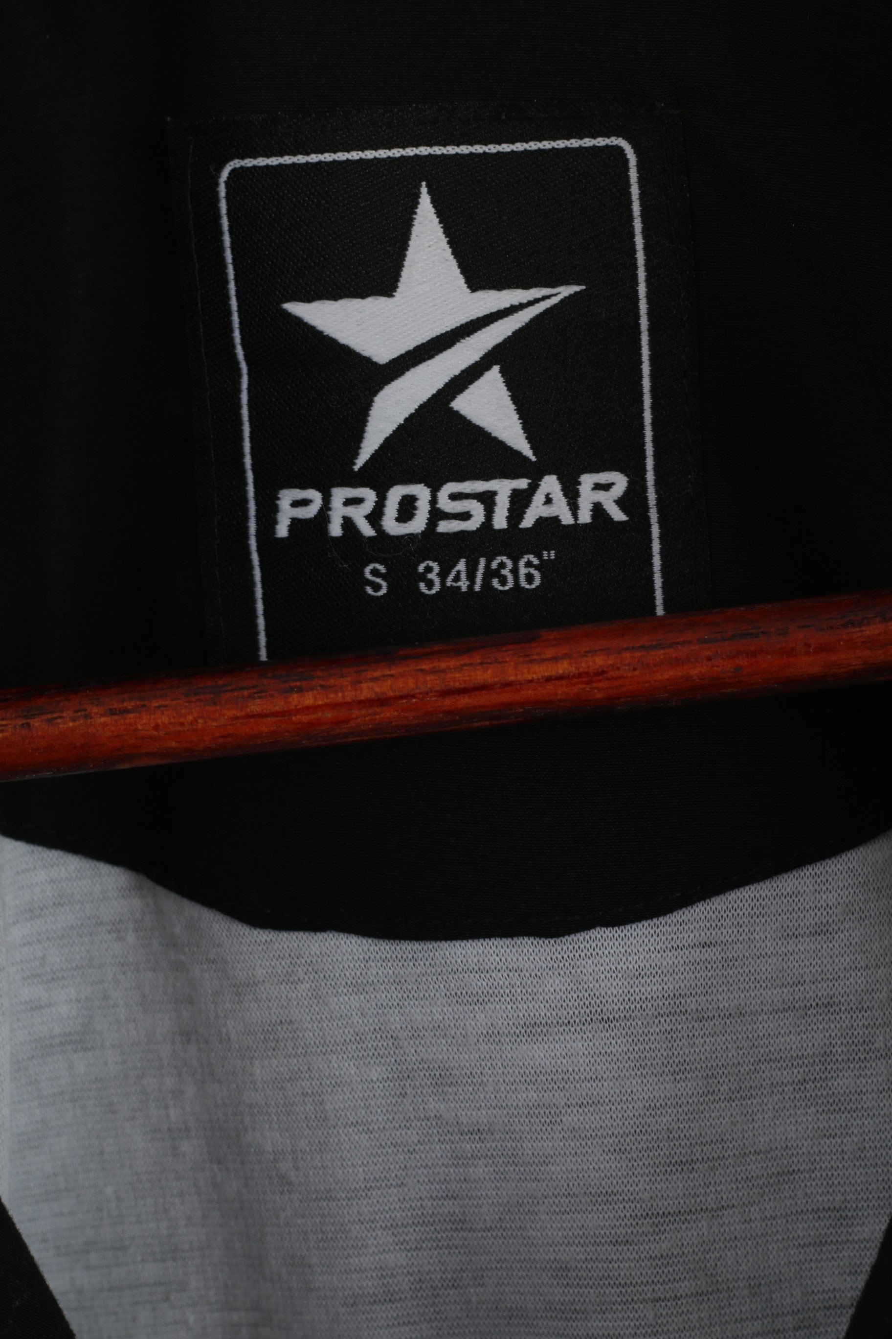 Prostar Femme S 34/36 Veste Jaune Fermeture Éclair Complète Cheerleaders RAMS Haut Unisexe