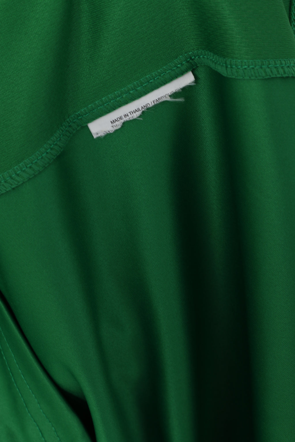 Nike Homme L Chemise à manches longues Vert Vintage Football Activewear Dri-Fit Athlets Top