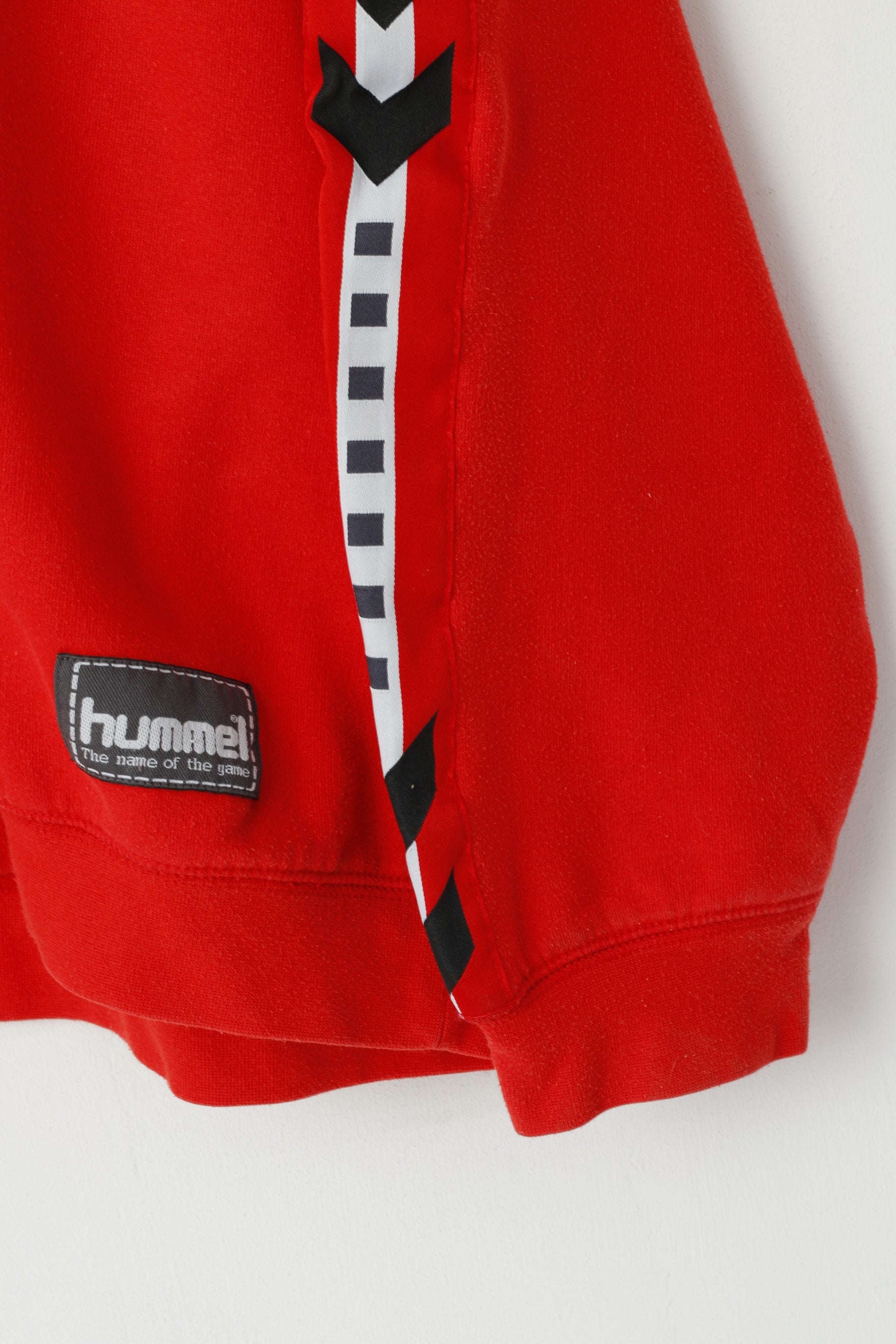 Hummel Men XL Sweatshirt Rouge Coton #12 Sportswear Pull Training Top