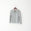 Joules Women 16 44 Sweatshirt Grey Cotton Faded Full Zipper #3 Casual Top