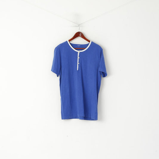 Polo Ralph Lauren Sleepwear Uomo Camicia a maniche lunghe in cotone blu