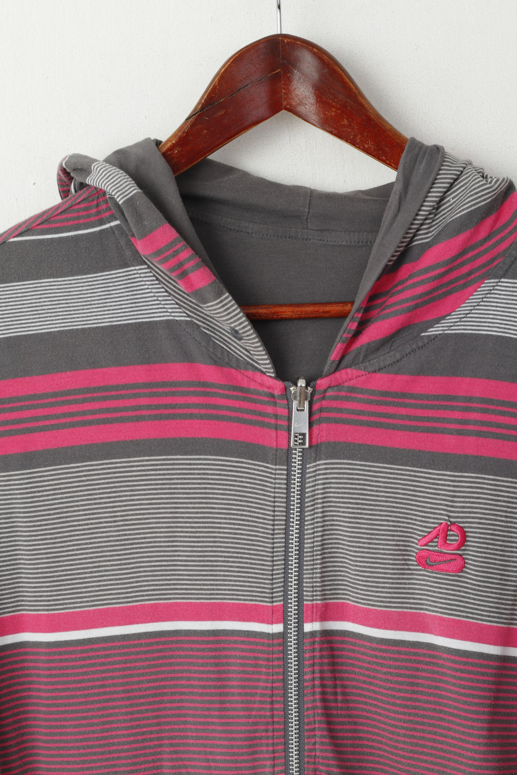 Felpa Nike Athletic Dept da uomo L Felpa grigia in cotone double face con cappuccio sportivo