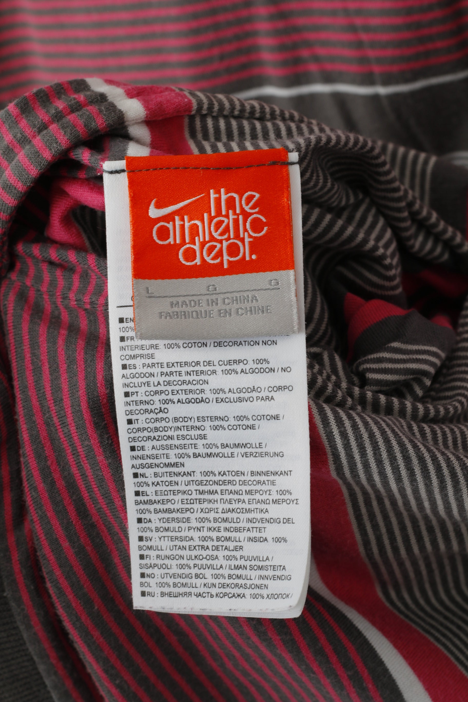 Felpa Nike Athletic Dept da uomo L Felpa grigia in cotone double face con cappuccio sportivo