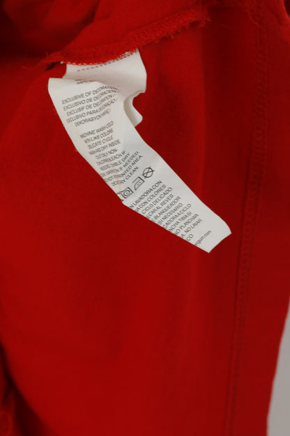 An Original Penguin Chemise M pour homme en coton rouge graphique à col rond