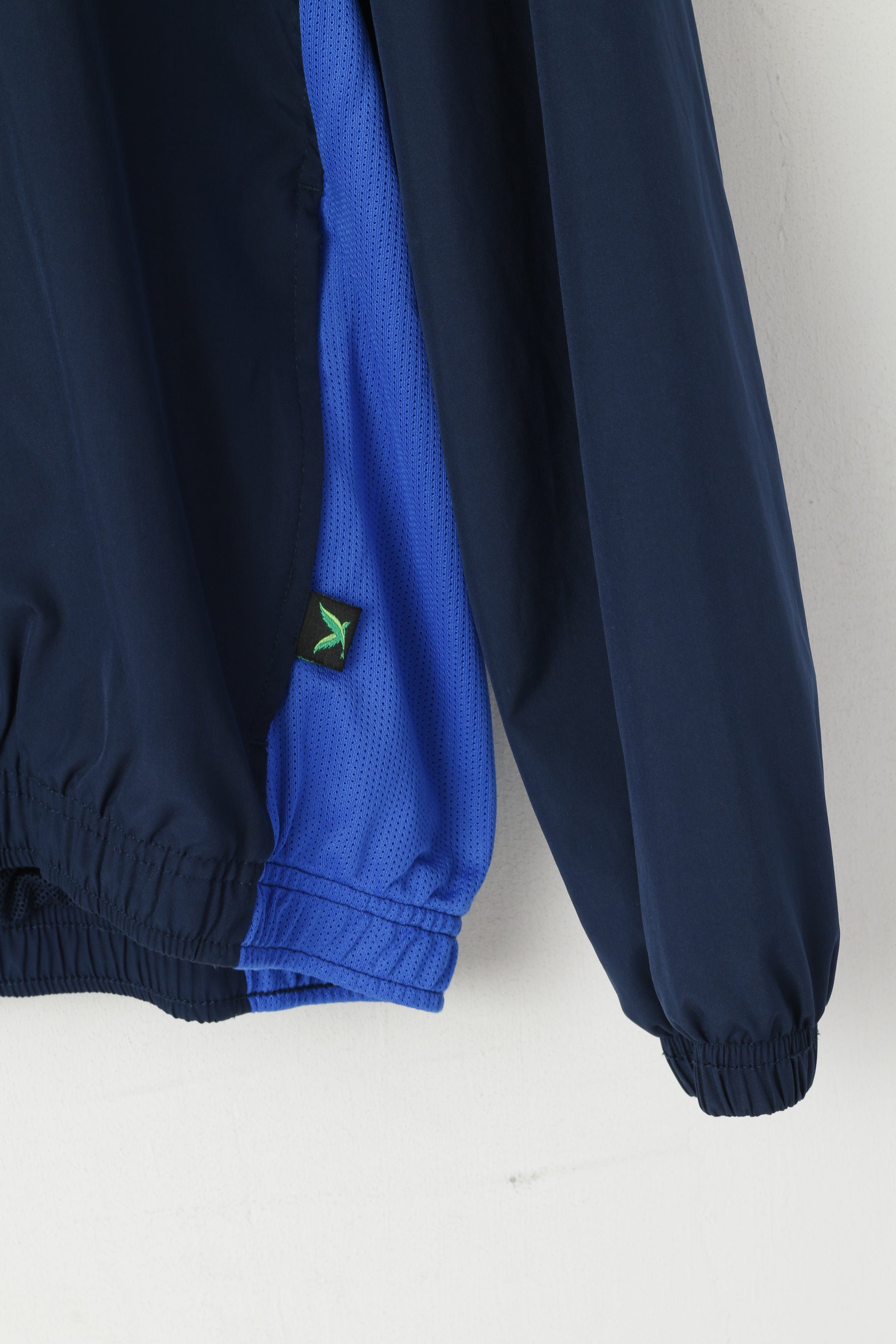 Giacca da uomo Nike M 178 blu scuro da allenamento con cerniera intera abbigliamento sportivo leggero