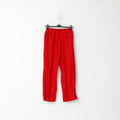 Nike Women 10/12 M 168 Sweatpants Red Sport Training Jogging Track Bottoms