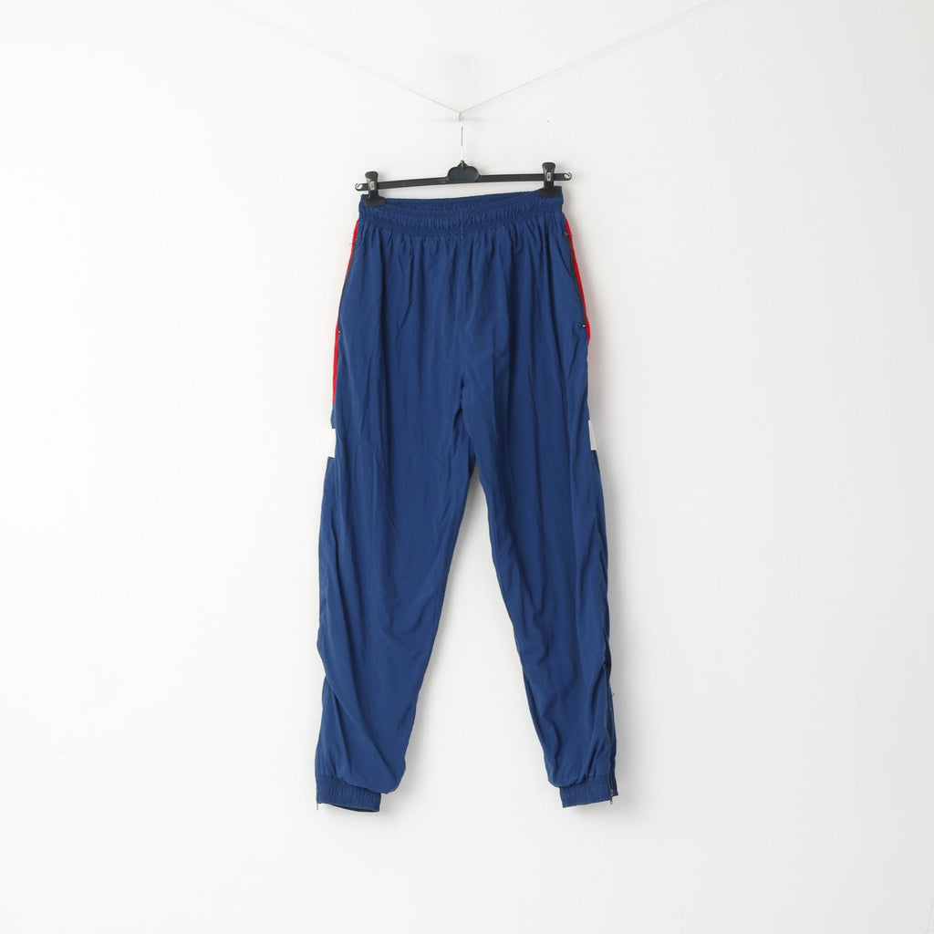 Olympia Toppen Men XL Sweatpants Navy Nylon Tactel Vintage Track Bottoms