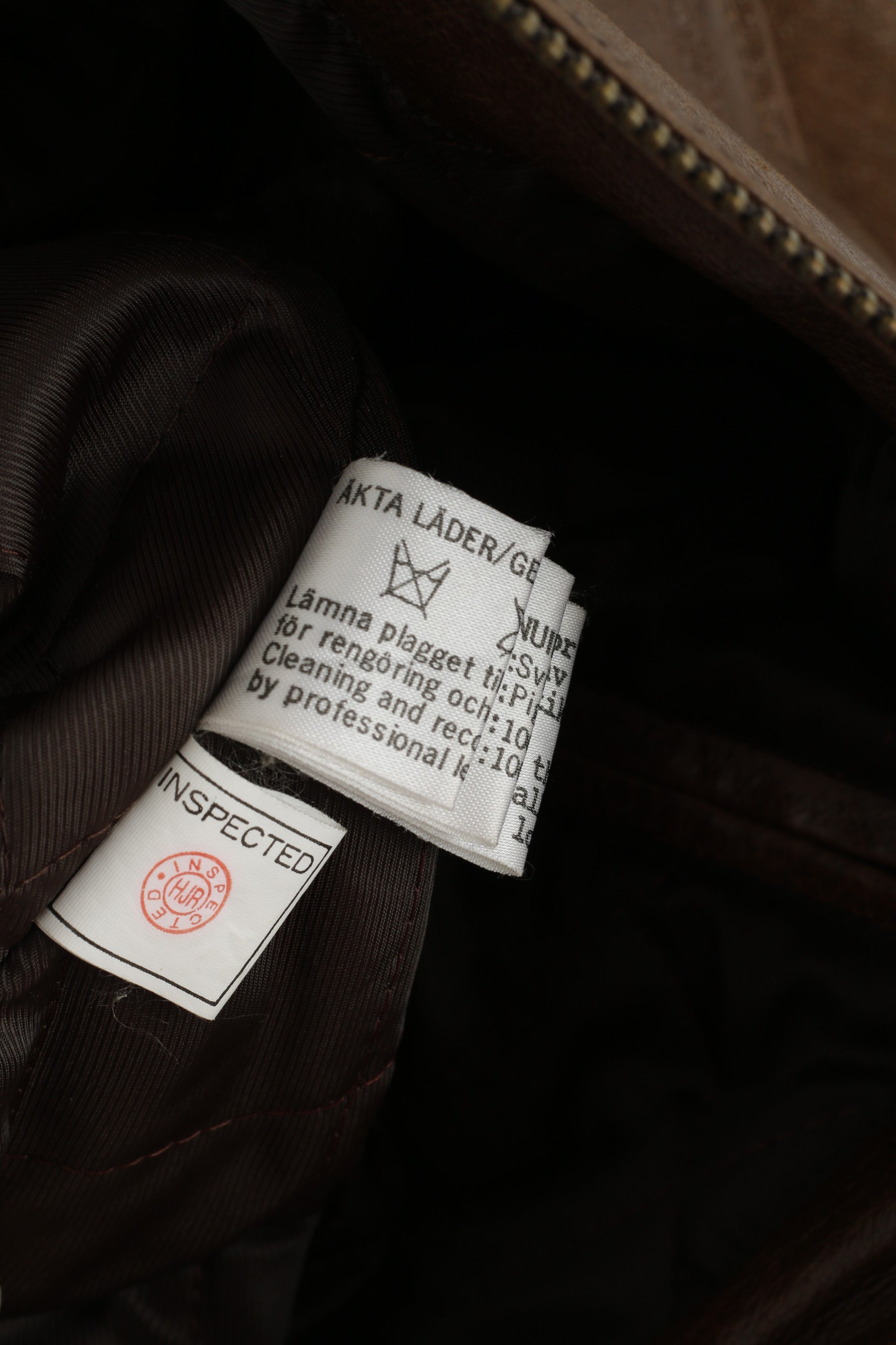 Hollies Giacca da donna da donna in pelle di maiale marrone vintage da motociclista pesante casual