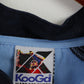 KooGa Men M Shirt Blue Made For Rugby Sharks #14 Cotton Short Sleeve Stretch Top