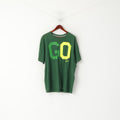 Nike Homme XXL T-shirt Vert Coton Athletic Dept Coupe Standard Go Faster Top
