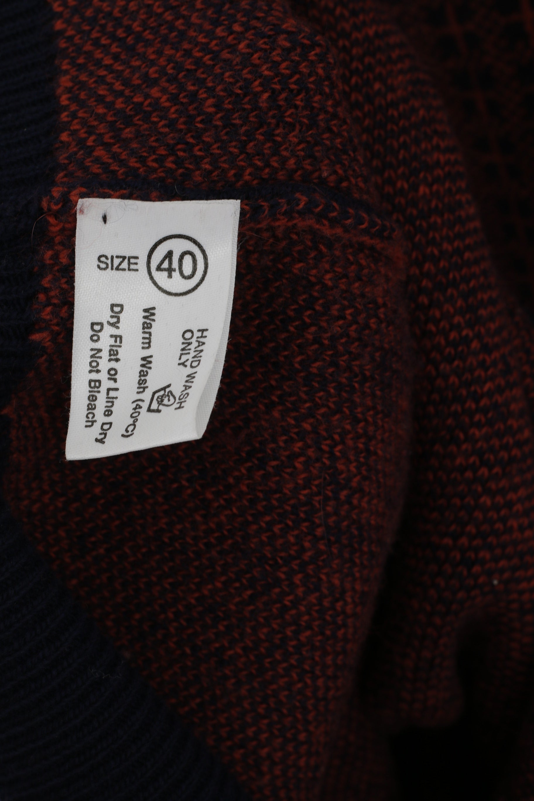 Ping Men 40 S Jumper Navy Solheim Cup Golf Knit Scotland Maglione in misto lana