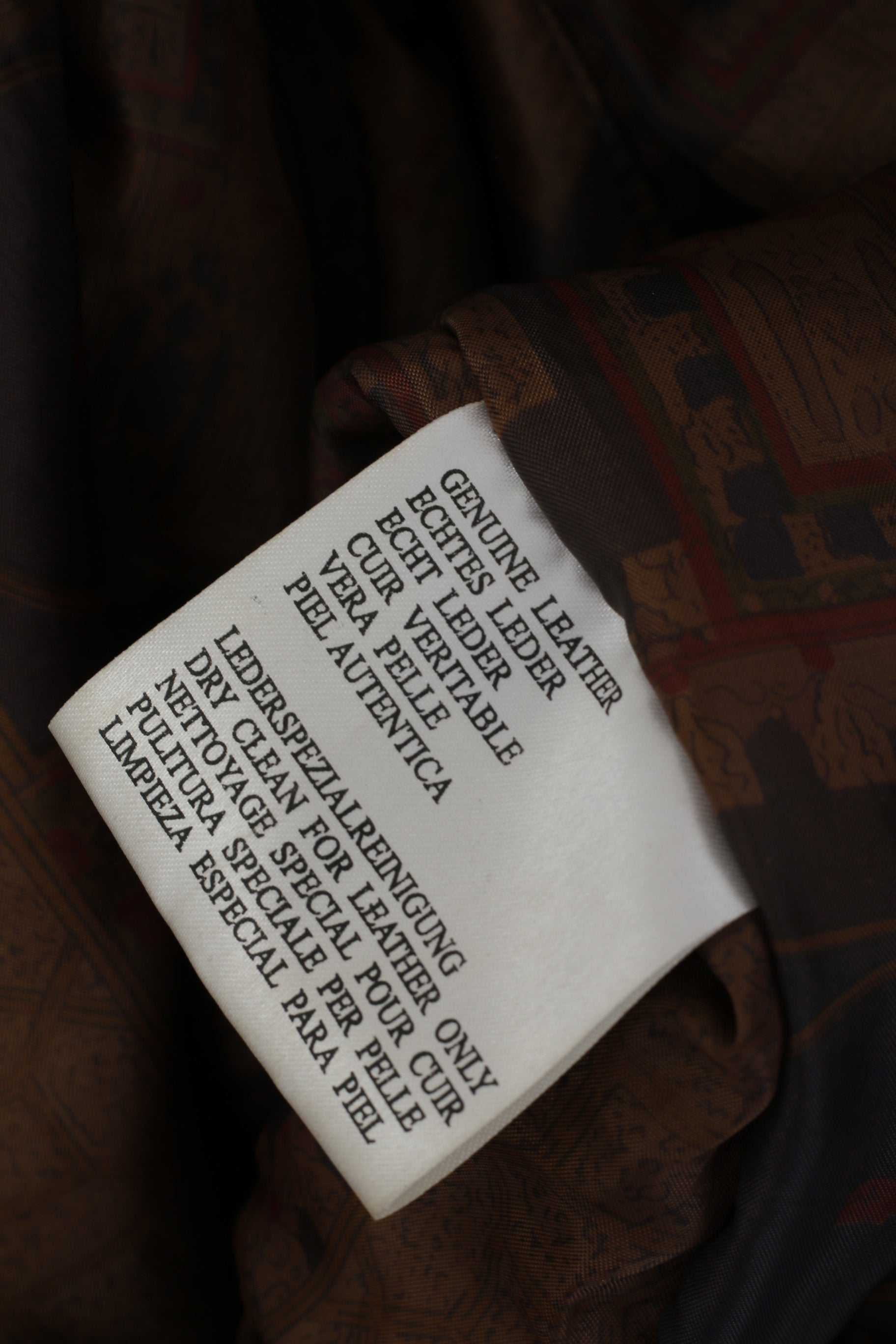 Rising Sun Giubbotto bomber da uomo 52 L Top da motociclista con maniche rimovibili da pilota in pelle vintage marrone