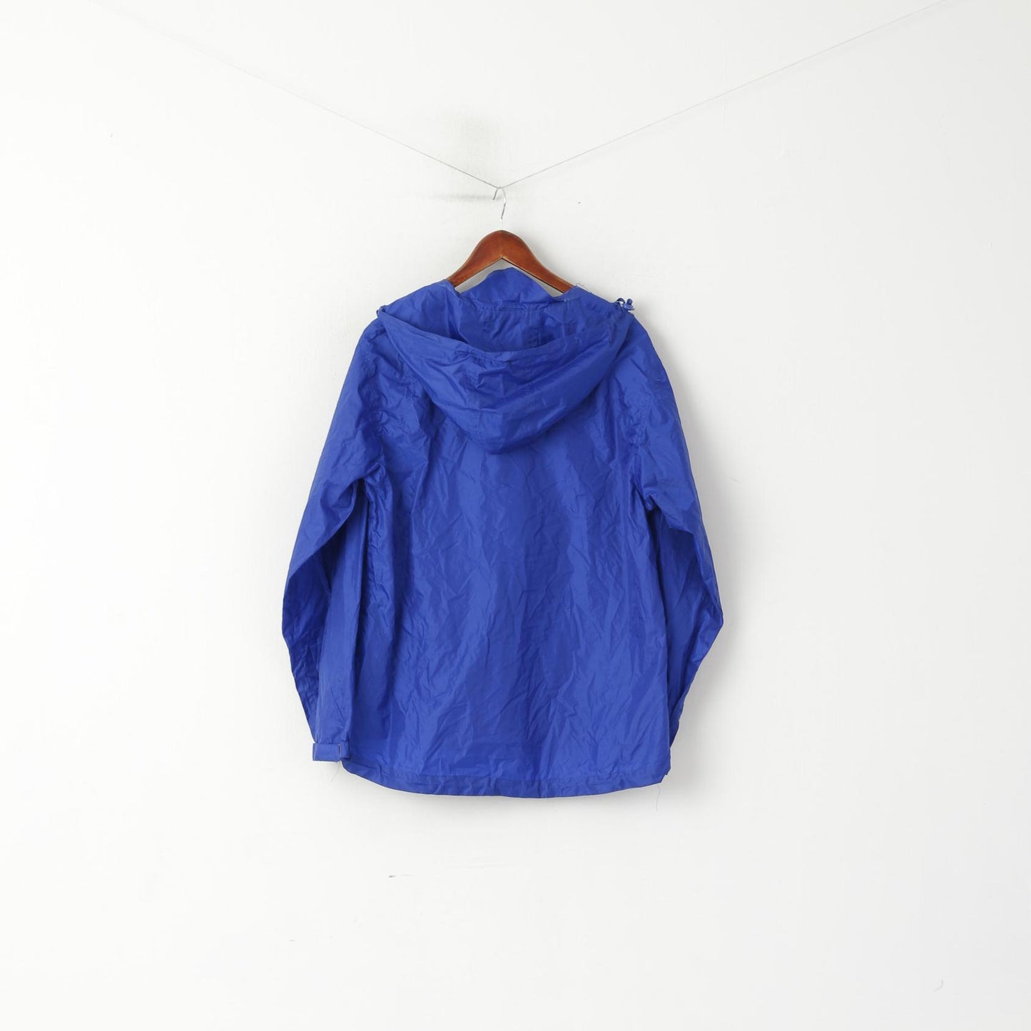 Bagamac Uomo M/L Giacca Pullover Blu Tasca a Marsupio con Cappuccio