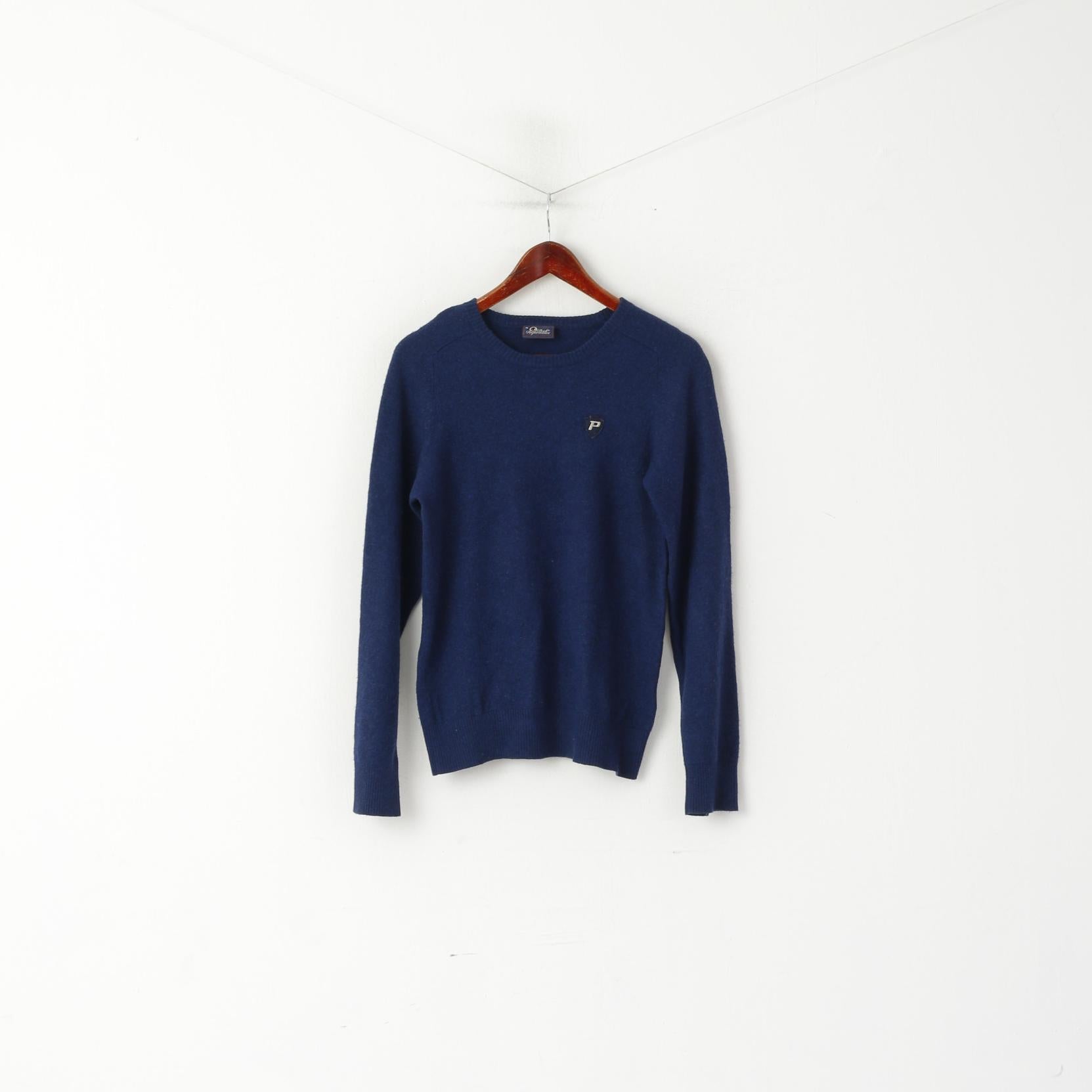 Peak Performance Femme XL (M) Pull Bleu Laine Lander Nature Pull Classique