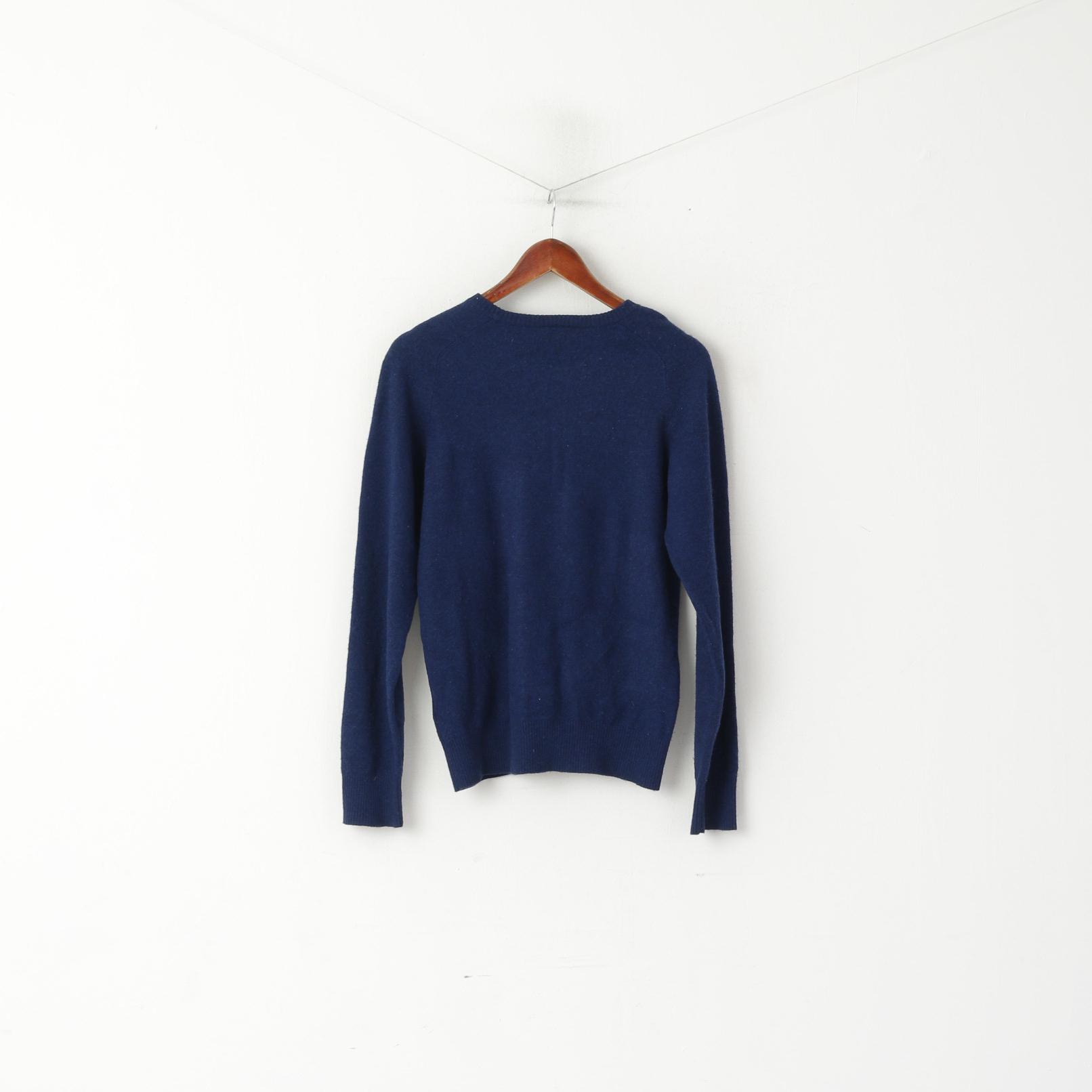 Peak Performance Femme XL (M) Pull Bleu Laine Lander Nature Pull Classique