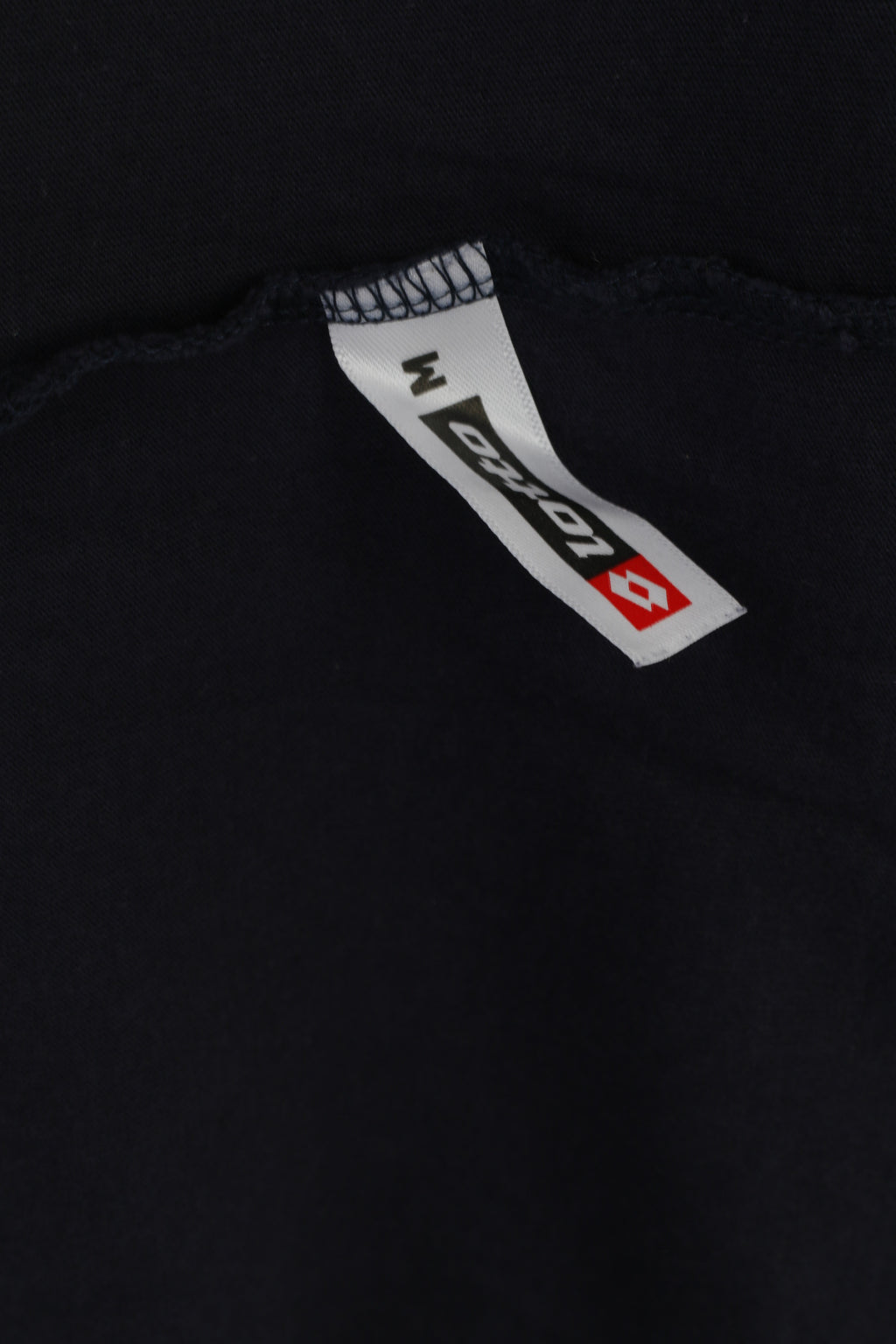 Lotto Men M Shirt Navy Cotton Nightwear Detailed Buttons Sleep Top