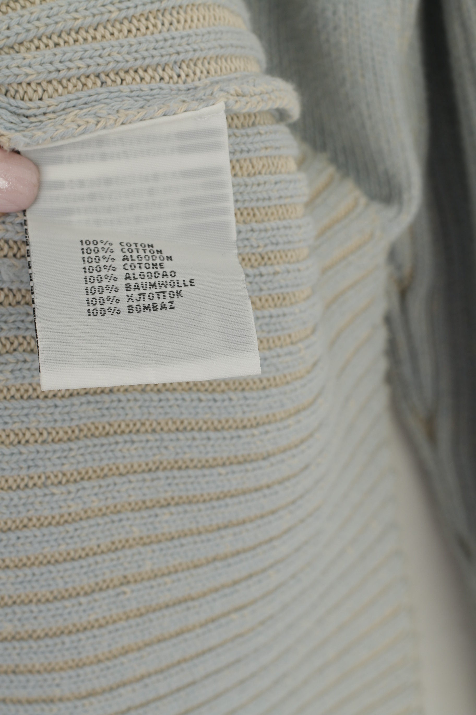 Chevignon Homme XXL Pull Bleu Coton Zip Up Carfdigan Stretch Classique Pull