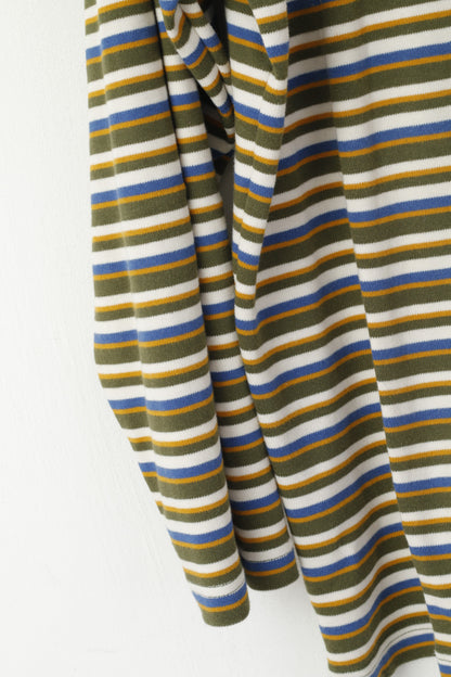 Carnaby's Collection Chemise XL à manches longues en coton à rayures multiples pour homme