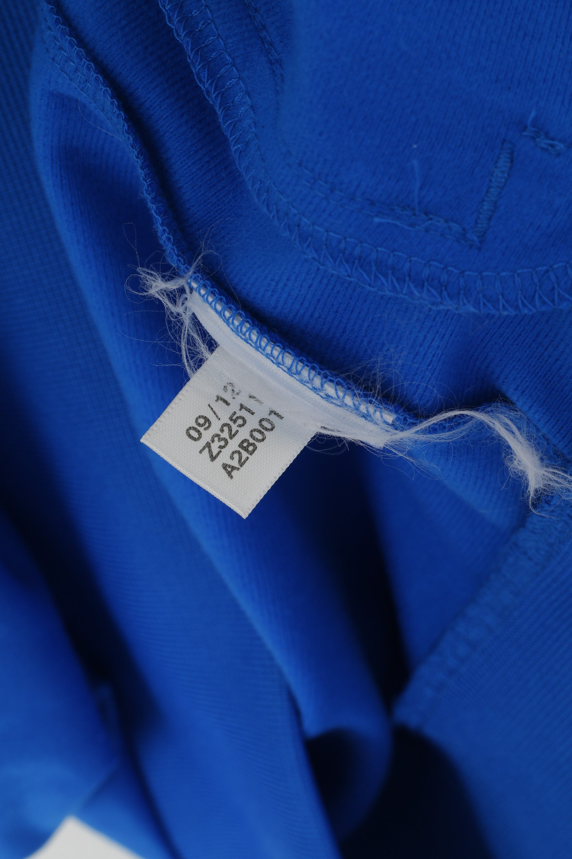 Felpa Adidas da uomo blu lucido Climalite con cerniera intera Activewear