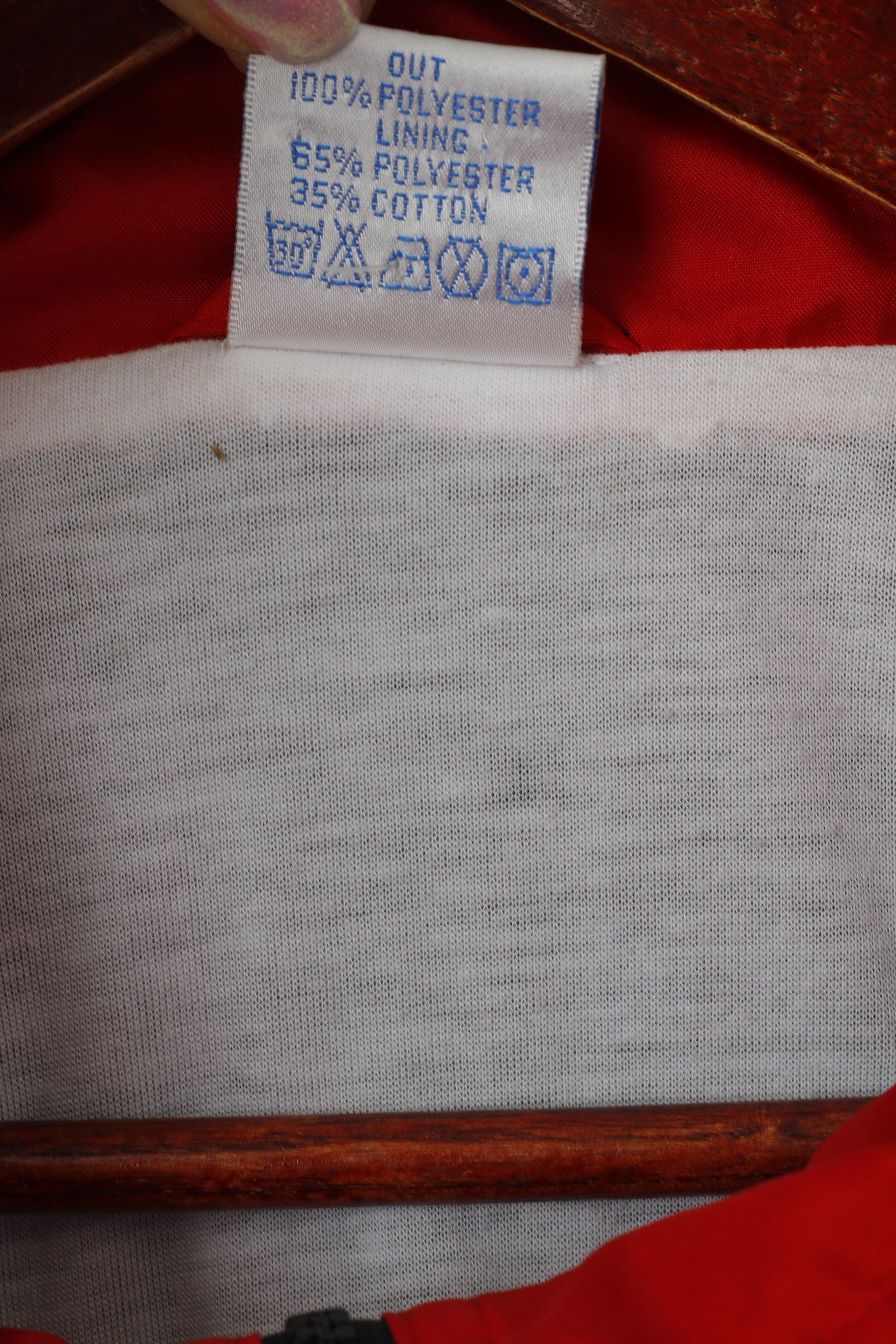 Etirel Le Style Sportif Veste XL pour homme Rouge à carreaux léger avec fermeture éclair complète