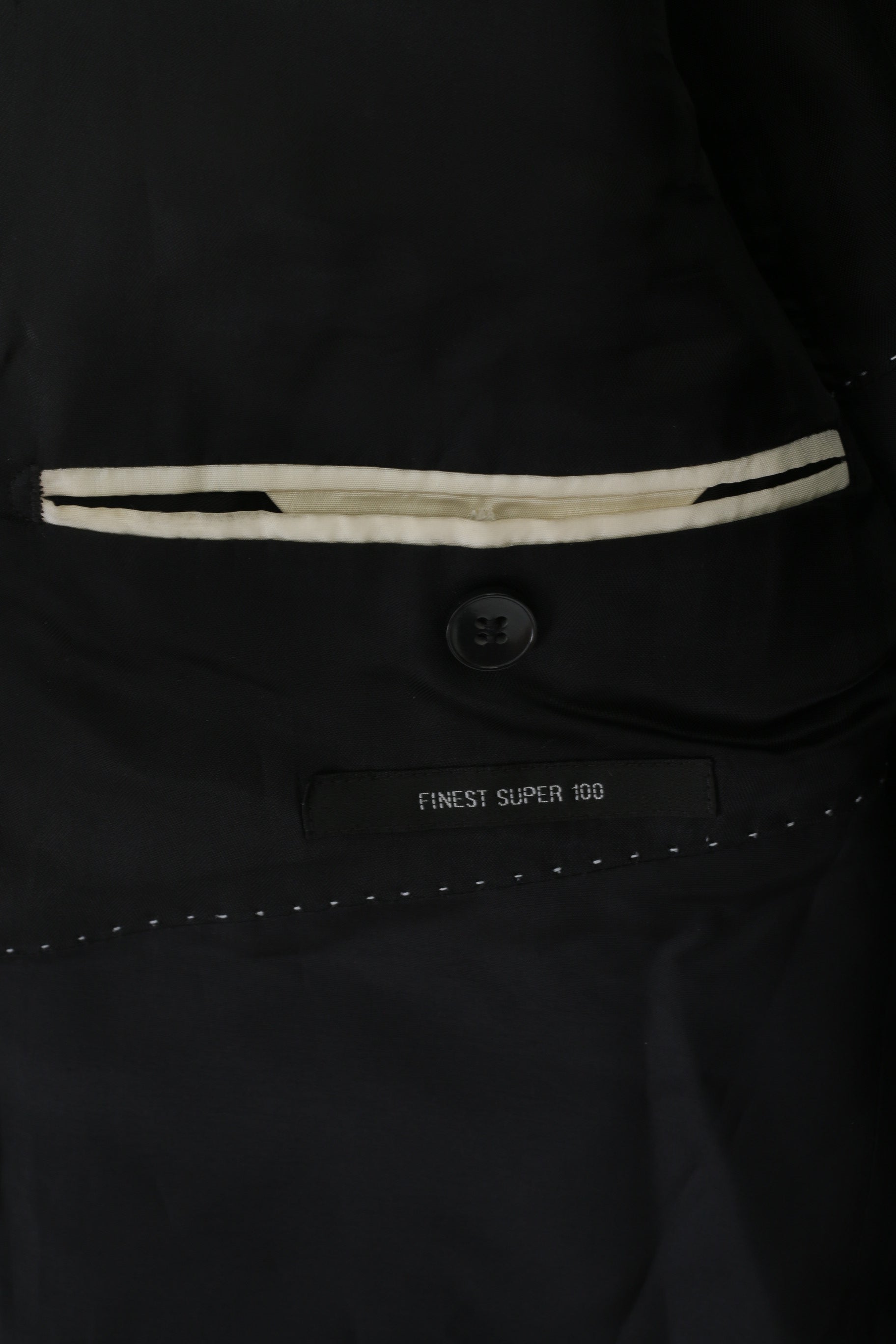 Strellson Hommes 106 42 Blazer Gris Laine Rick-James Premium Veste Simple Boutonnage