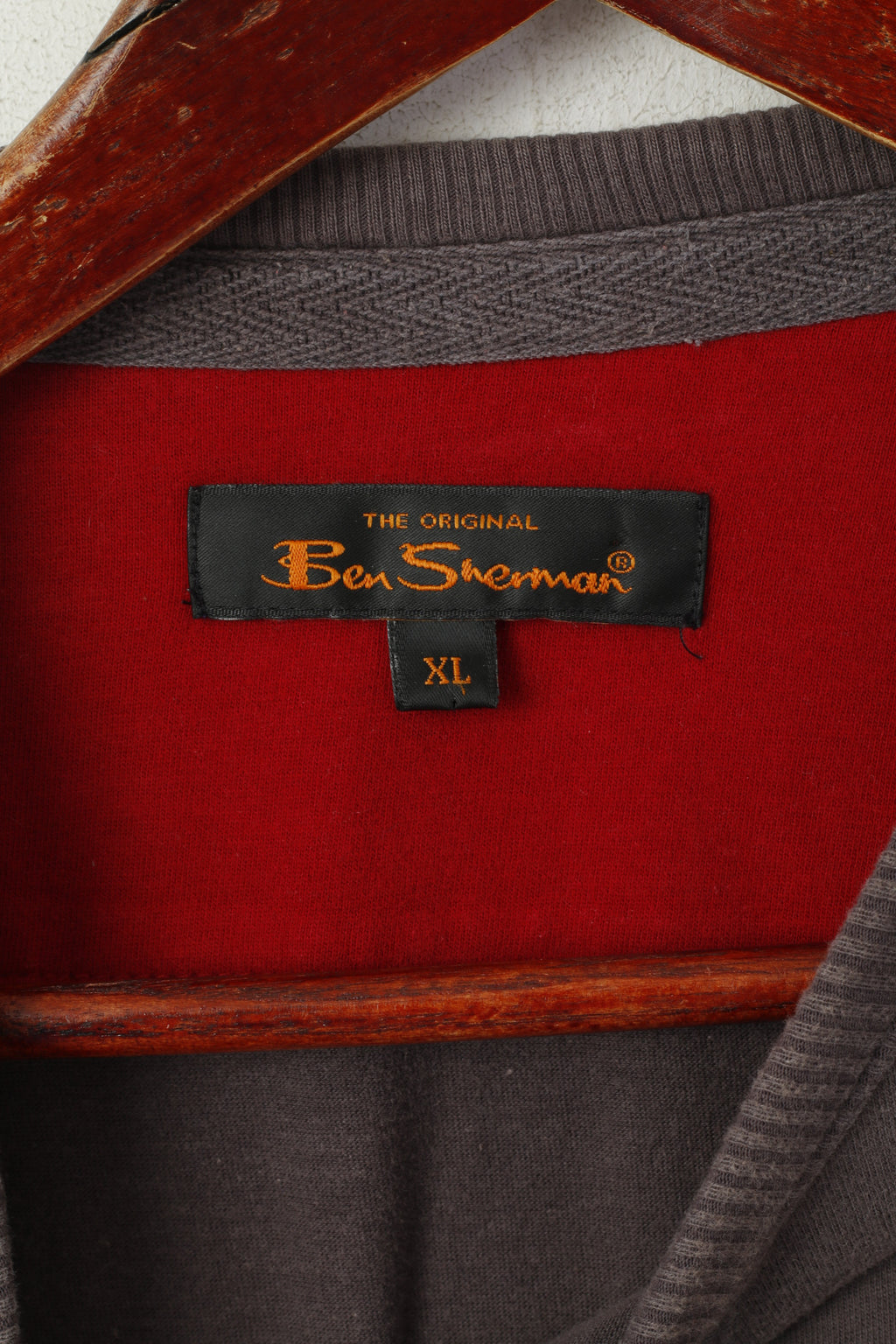 Ben Sherman Men XL T- Shirt Grey Cotton Graphic Rock'n Roll City Top