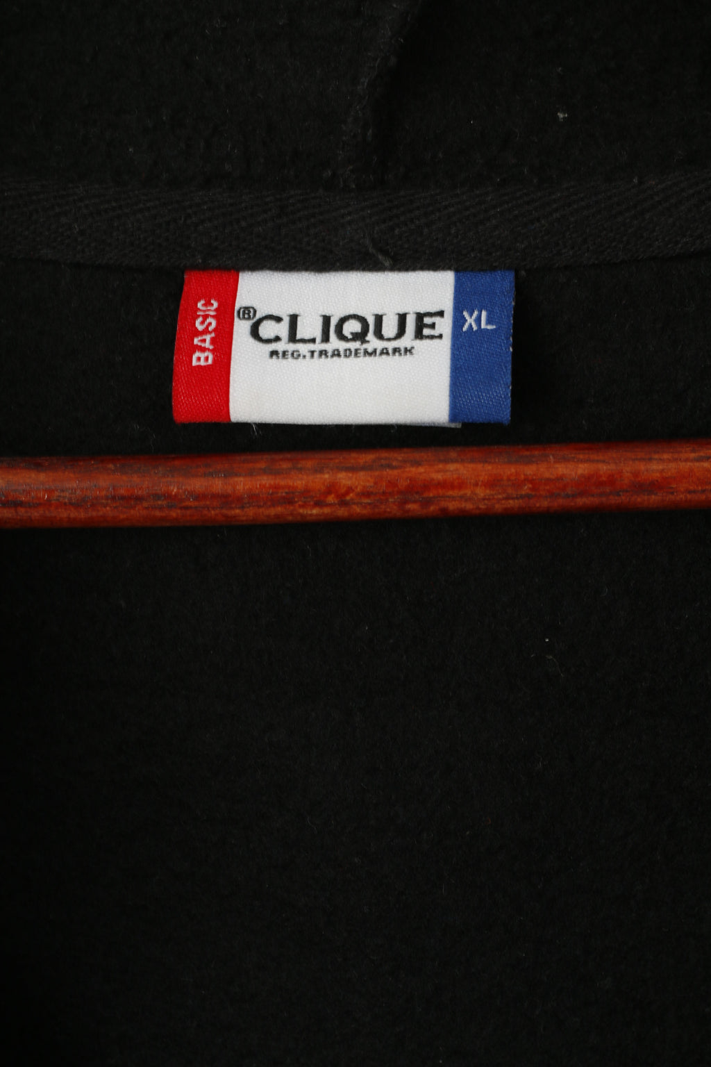 Clique Men XL Sweatshirt Black Cotton Legends Of Tomorrow 2018 Hooded Top