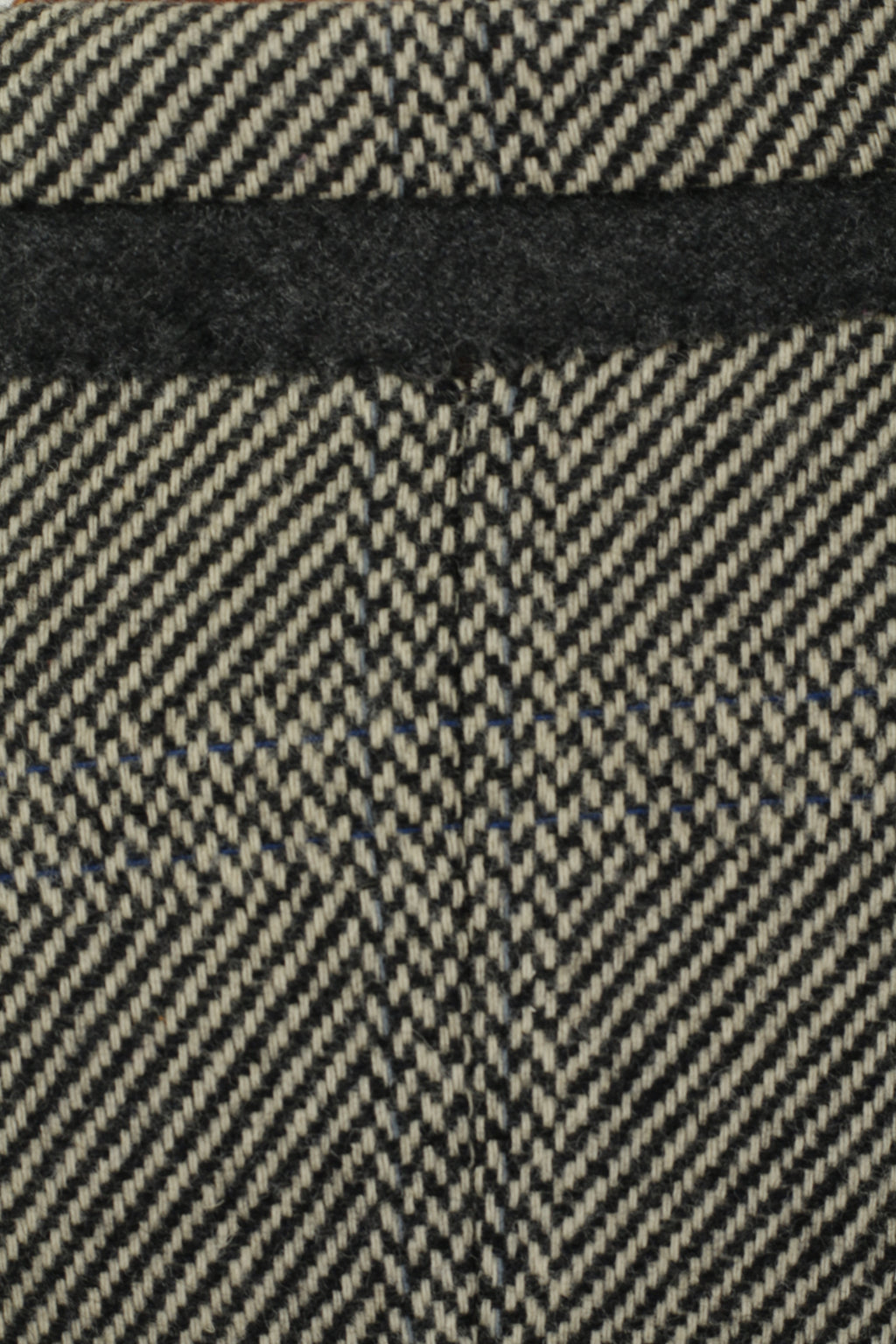 Durban Hommes 50 40 Blazer Gris Vintage Laine Cachemire Mélange Veste Simple Boutonnage