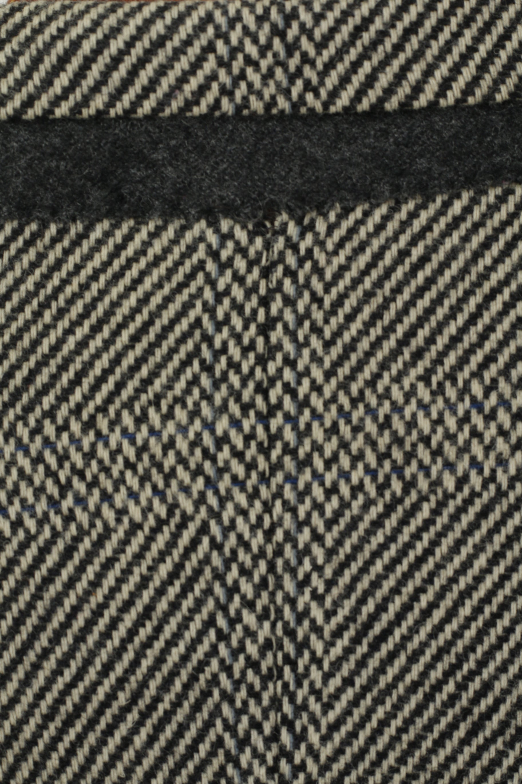 Durban Hommes 50 40 Blazer Gris Vintage Laine Cachemire Mélange Veste Simple Boutonnage