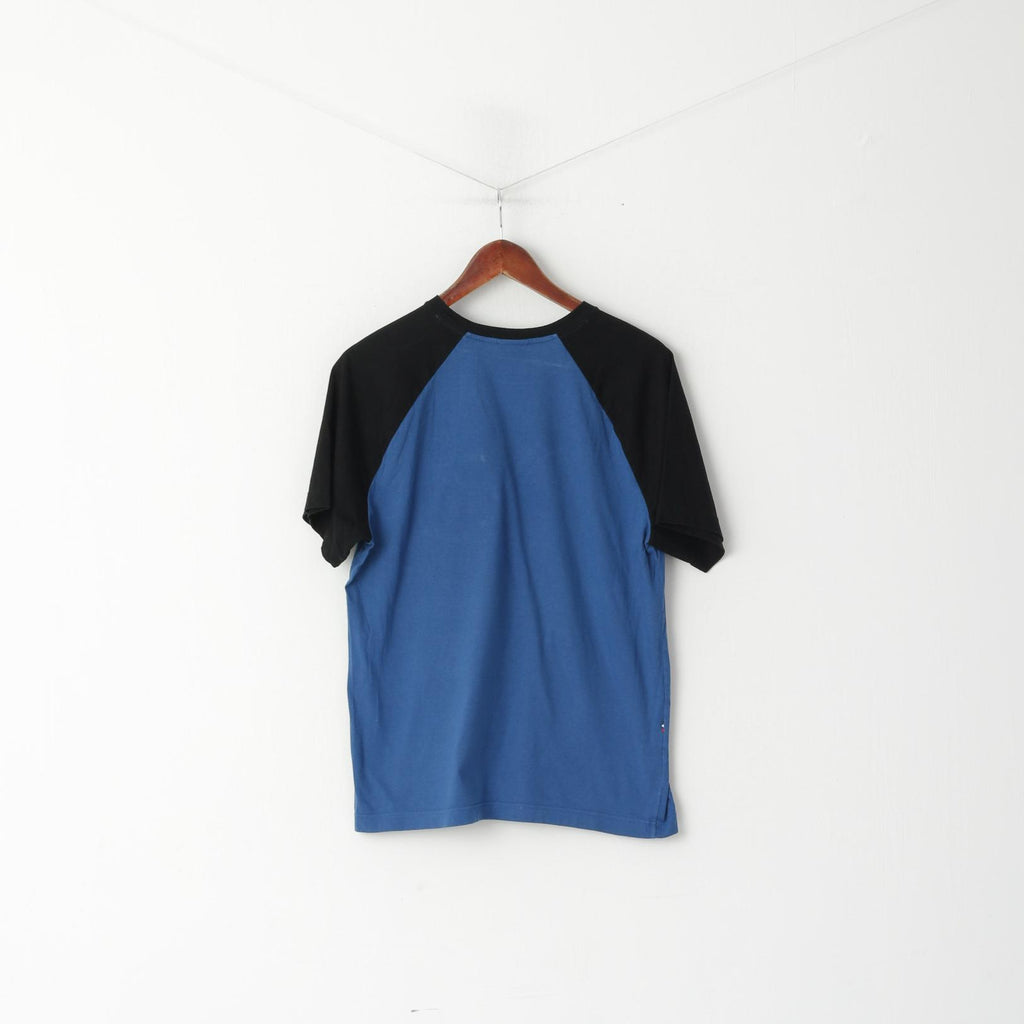 Lacoste Live Men 4 S Chemise Bleu Coton Poche Col Rond Haut Classique