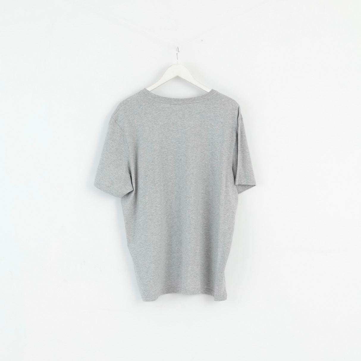 FILA Mens XXL T- Shirt Grey Cotton Classic Big Logo Top