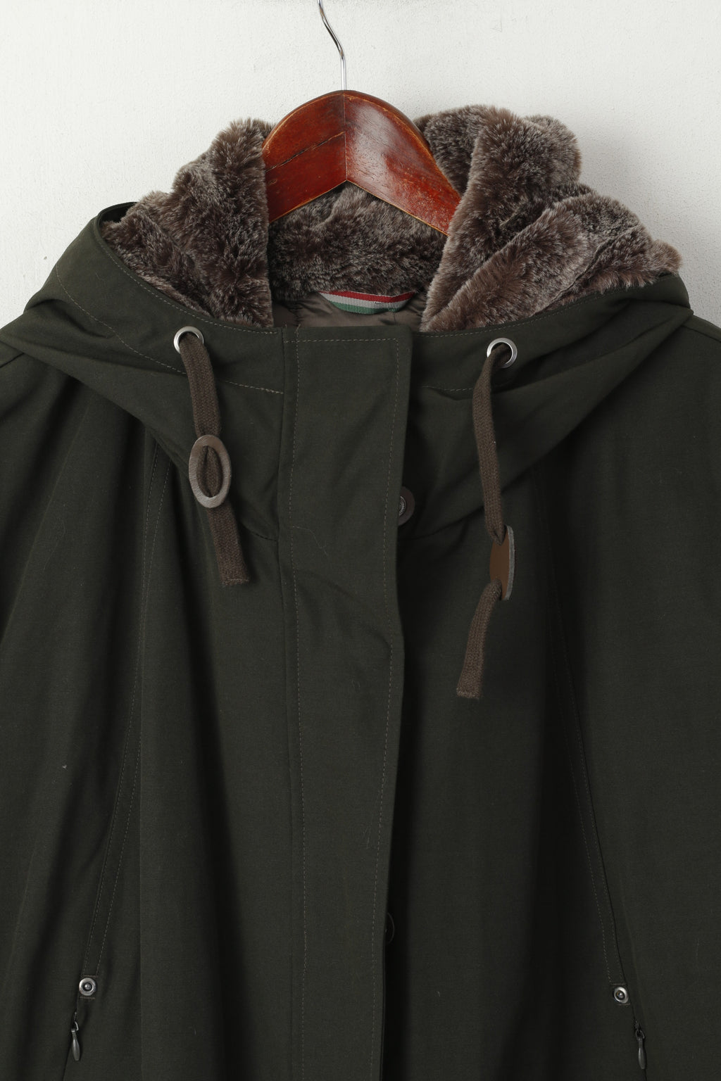 Nouveau Green Goose Femmes 54 60 3XL Veste Vert Doublure Amovible À Capuche Pull À Capuche