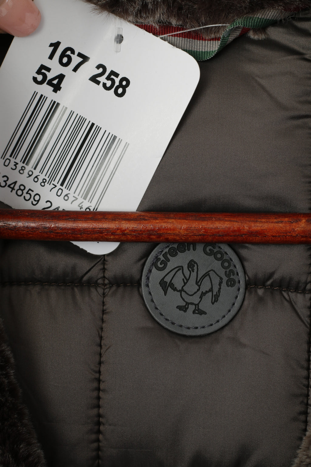 Nouveau Green Goose Femmes 54 60 3XL Veste Vert Doublure Amovible À Capuche Pull À Capuche