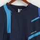 Adidas Men 54 XL Jacket Pullover Blue Zip Neck  Bomber Activewear Retro Top