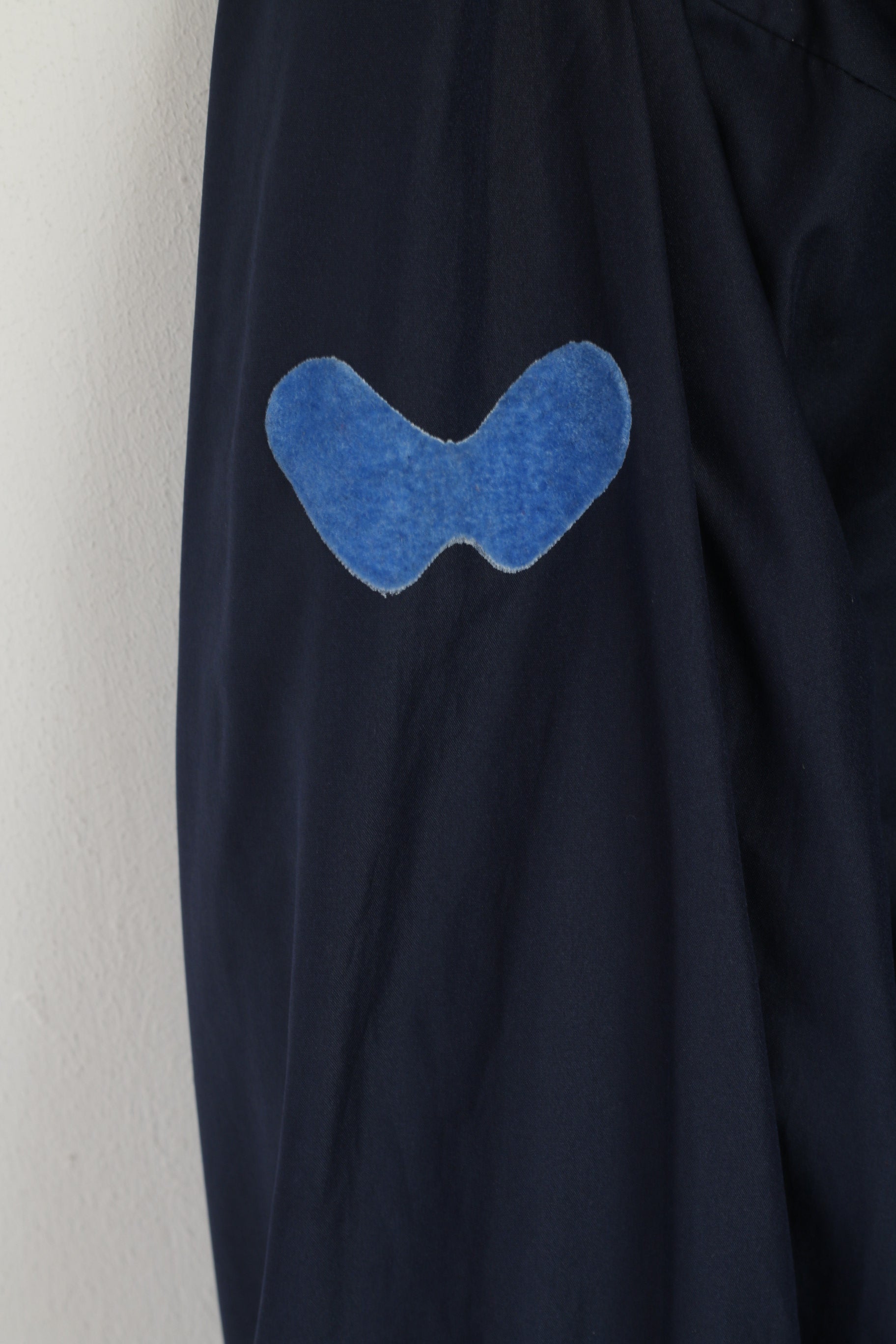 Adidas Men 54 XL Jacket Pullover Blue Zip Neck  Bomber Activewear Retro Top