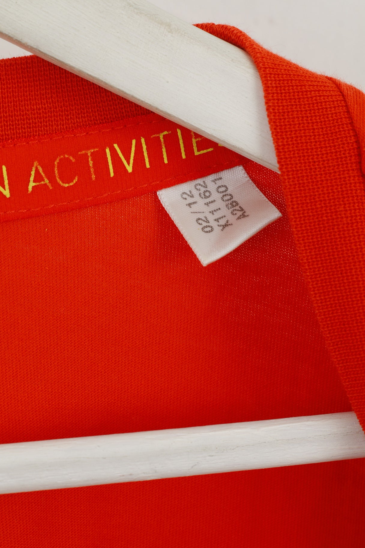 Adidas T-shirt XL pour homme Orange 100 % coton Active You Can Run Top