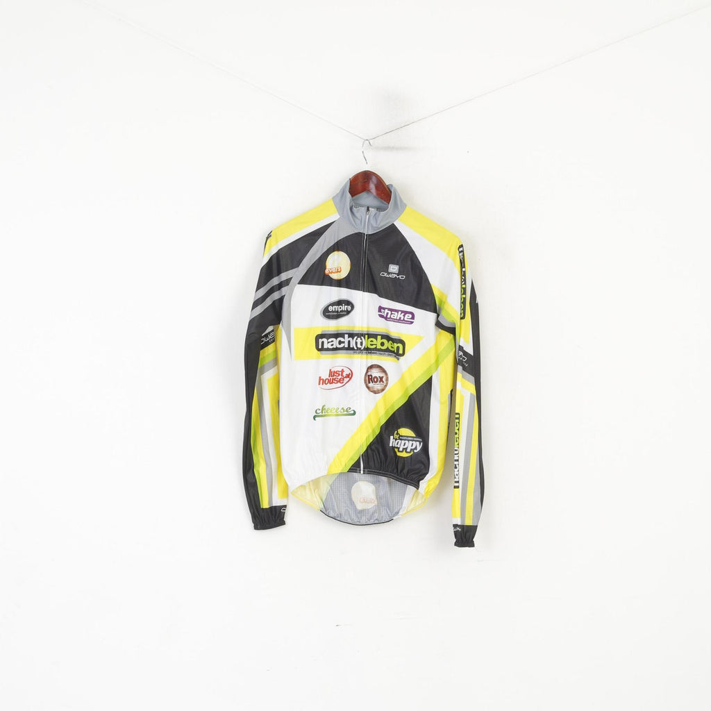 Maglia da ciclismo da uomo Owayo grigia Super Pro Dry a maniche lunghe da bici con cerniera intera