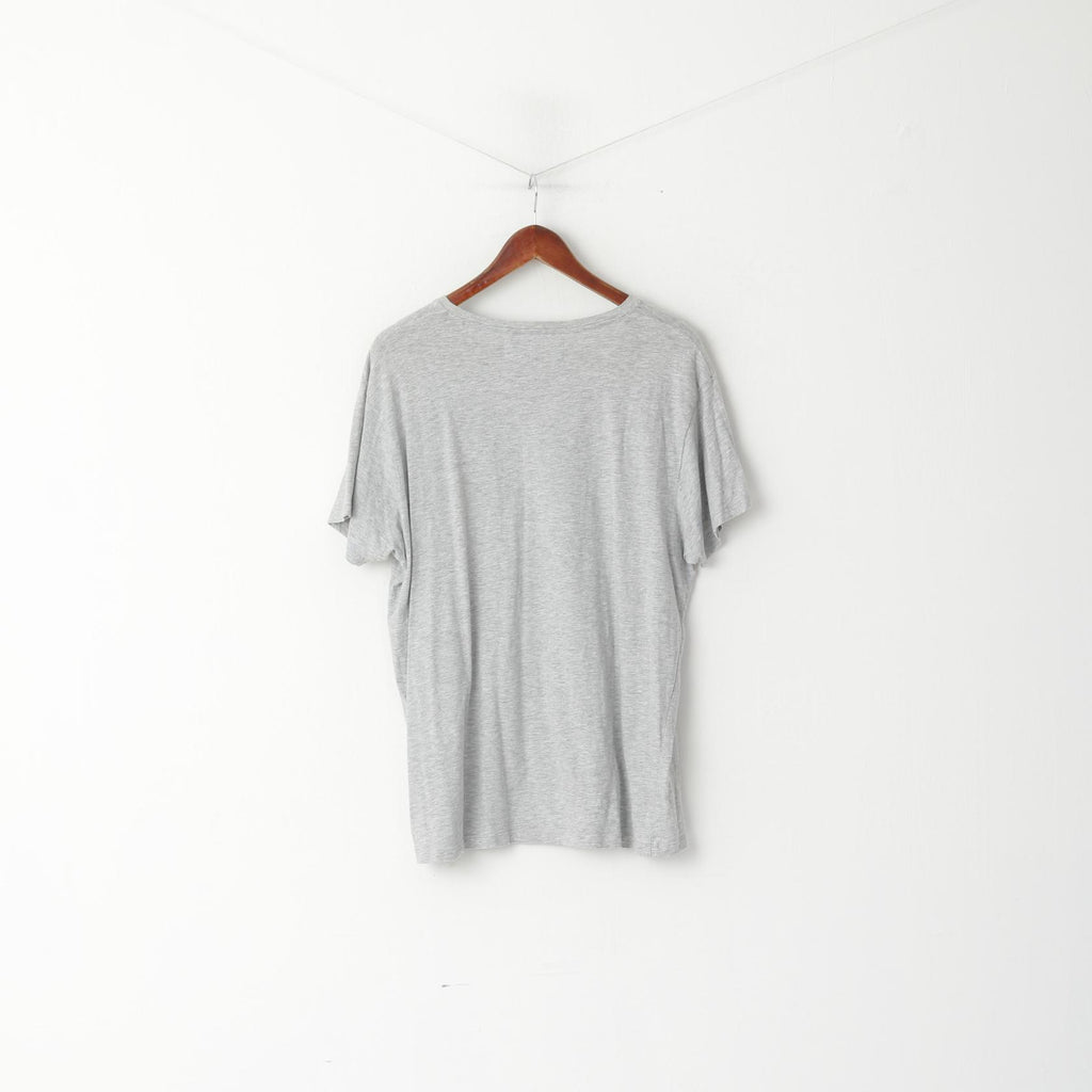 Cedar Wood State Men XL T-Shirt Grey Cotton Eminem Graphic Rapper Top