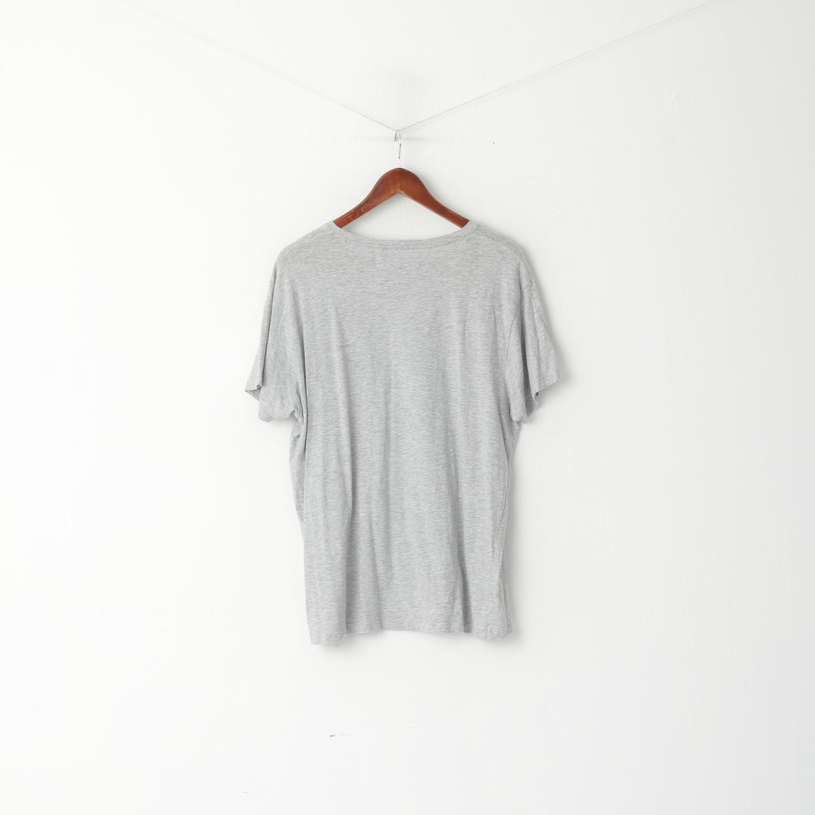 Cedar Wood State Men XL T-Shirt Grey Cotton Eminem Graphic Rapper Top