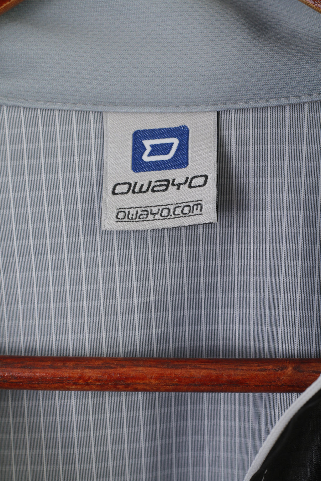 Maglia da ciclismo da uomo Owayo grigia Super Pro Dry a maniche lunghe da bici con cerniera intera