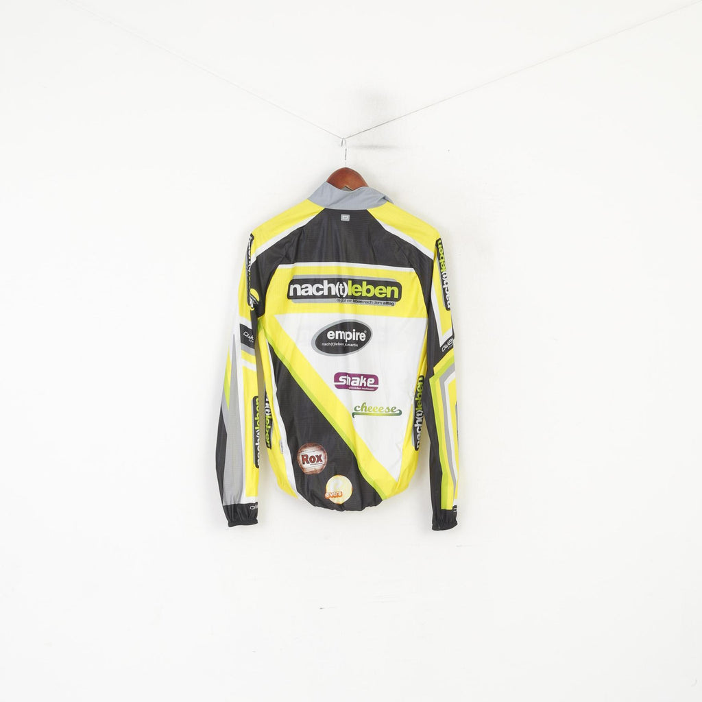 Maglia da ciclismo da uomo Owayo grigia Super Pro Dry a maniche lunghe da bici con cerniera intera