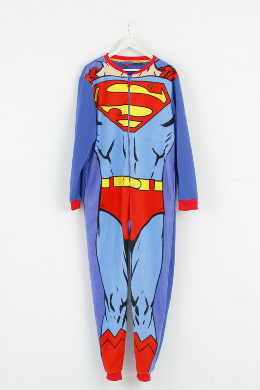 Pigiama da uomo M di Cedar Wood State Superman Blue Comics Sleepwear