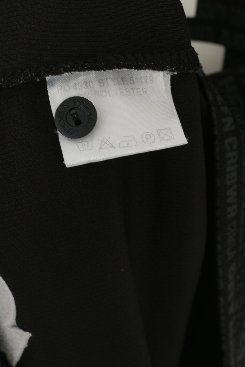 Kooga Ospreys Chemise SML pour homme Noir Rugby Union Sportswear Haut en jersey