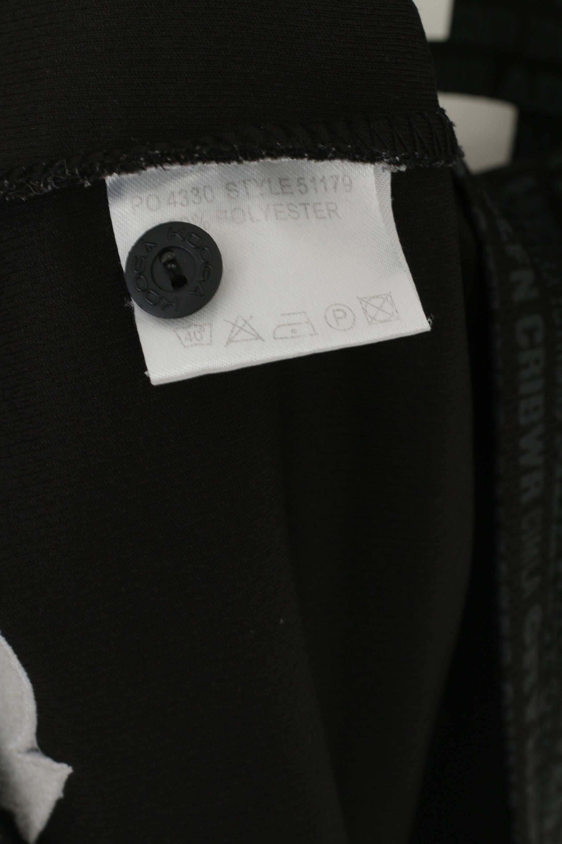 Kooga Ospreys Chemise SML pour homme Noir Rugby Union Sportswear Haut en jersey