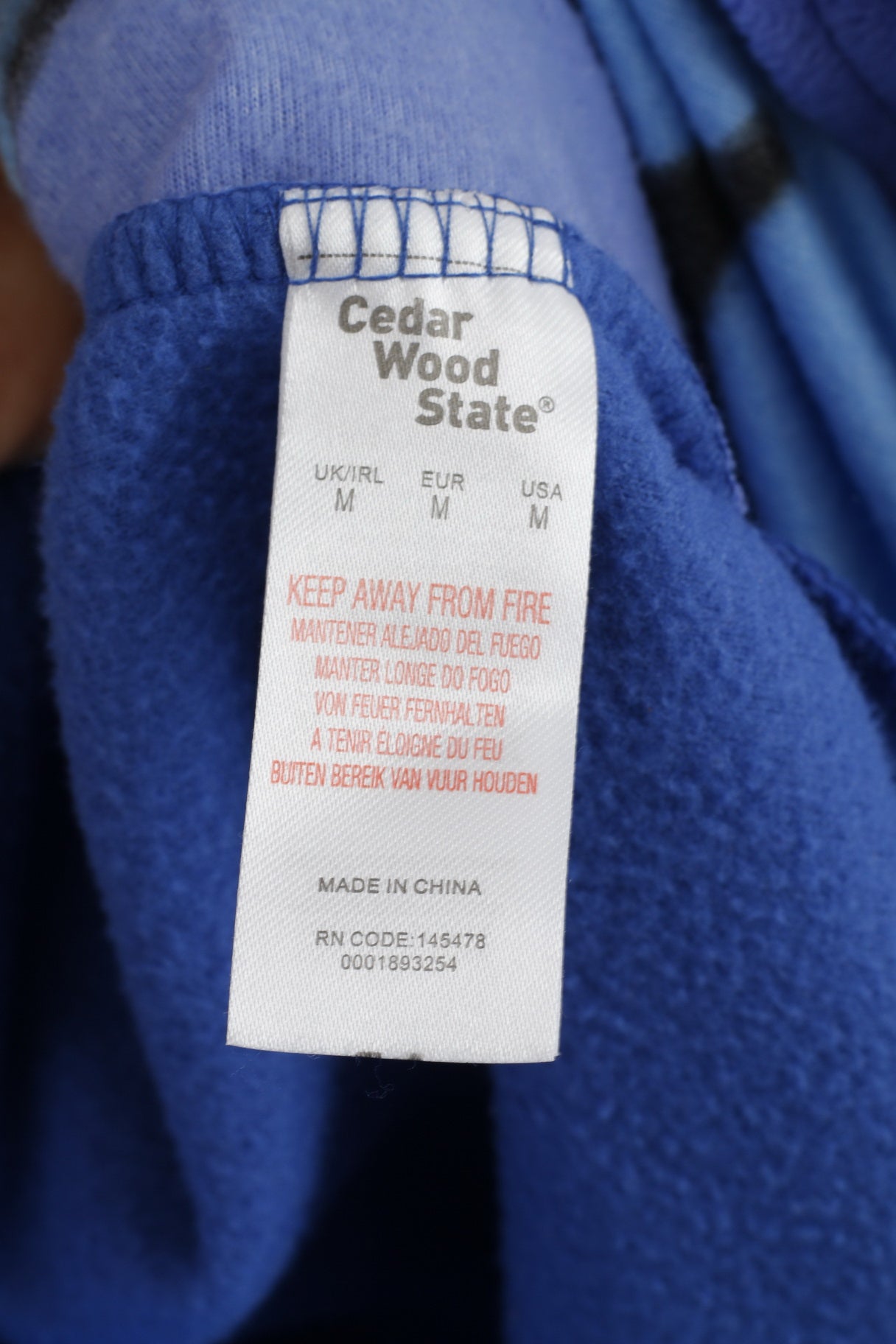 Cedar Wood State Pyjama M pour homme Superman Bleu Comics